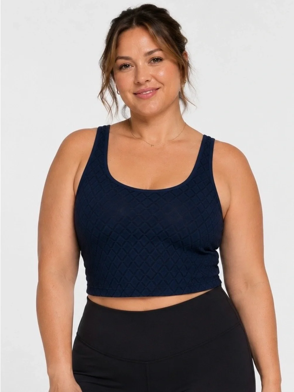 NWT Lululemon Textured Mesh Tennis Rank - Club Blue Sz XL